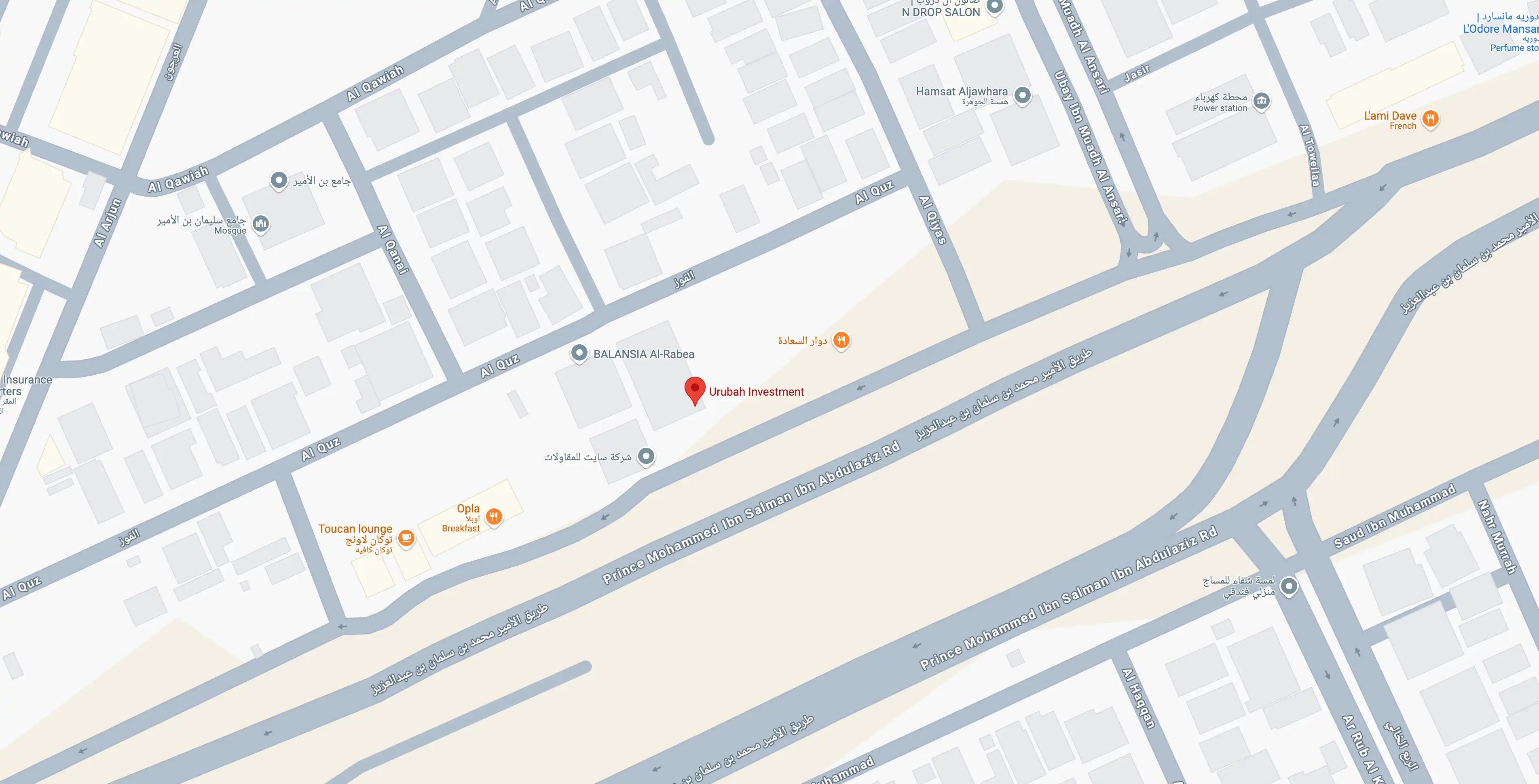 Office Location Map